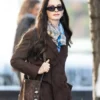 Buy Now Andy Sachs Movie The Devil Wears Prada 2 2026 Anne Hathaway Brown Suede Leather Blazer For Unisex