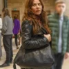 Buy Now Anna McKinney Movie Unforgivable 2025 Anna Friel Black Leather Blazer For Unisex