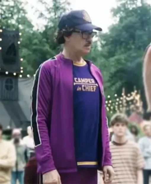Buy Now Barry Dort TV-Series Wednesday Season 02 Steve Buscemi Purple Track Jacket For Unisex