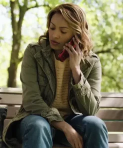 Buy Now Casey Cox Movie If I Run 2025 Kat Graham Green Cotton Jacket For Men And Women