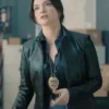 Buy Now Cora McLeod TV-Series Providence Falls Season 01 Katie Stevens Black Leather Jacket For Unisex