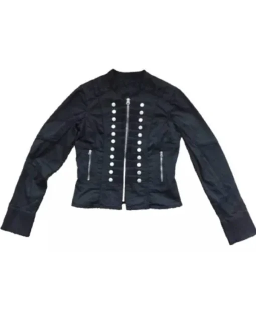 Buy Now Evie Templeton TV-Series Wednesday Season 02 Agnes Demille Black Drummer Jacket For Unisex