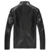 Buy Now Fashion Black Leather Motorcycle Jacket For Men And Women