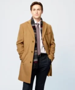 Buy Now Finn TV-Series Providence Falls Season 01 Evan Roderick Brown Wool Coat For Unisex