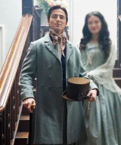 Buy Now Finn TV-Series Providence Falls Season 01 Evan Roderick Long Wool Coat For Unisex