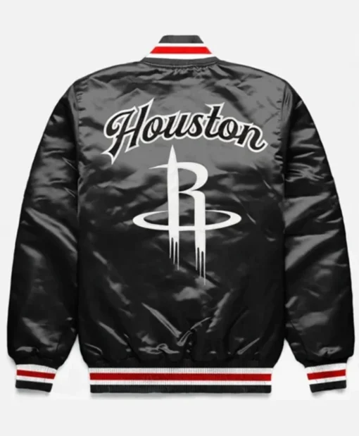 Buy Now Houston Rockets Exclusive Black Varsity Jacket For Men And Women