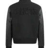 Buy Now Houston Rockets Triple Black Varsity Jacket For Men And Women