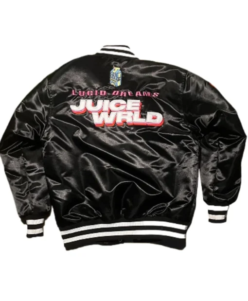 Buy Now Juice WRLD 999 Black Letterman Varsity Jacket For Men And Women