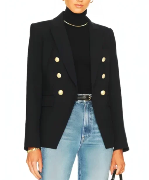 Buy Now Malin Akerman TV-Series The Hunting Wives Season 01 Margo Banks Black Blazer For Unisex