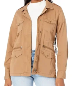Buy Now Mary Souter TV-Series Untamed Season 01 Iris Quinn Brown Cotton Jacket For Unisex