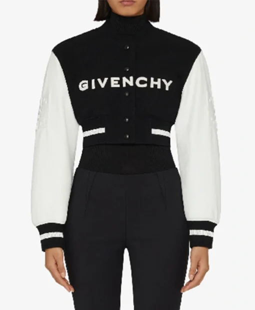 Buy Now Real Housewives of Orange County Season 19 Heather Dubrow Crop Varsity Jacket For Unisex