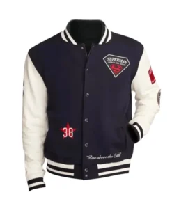 Buy Now Superman Lucky Letterman Varsity Jacket For Men And Women