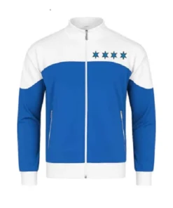 Buy Now WWE SummerSlam CM Punk Fantastic Four Blue And White Jacket For Unisex