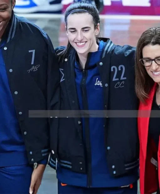 Caitlin Clark 2025 WNBA All Star Varsity Jacket