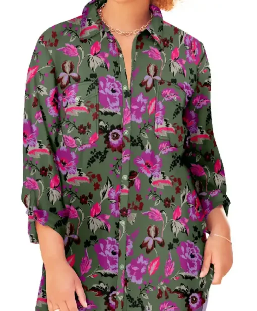 Cassi Davis House Of Payne S14 Floral Shirt