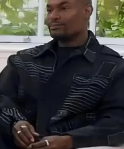 Celebs Go Dating S14 Paul C Brunson Black Jacket