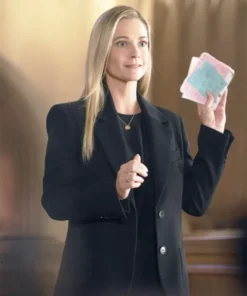 Criminal Minds Evolution S18 A.J. Cook Black Coat