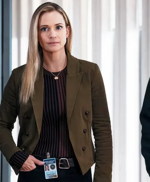 Criminal Minds Evolution S18 A.J. Cook Green Jacket