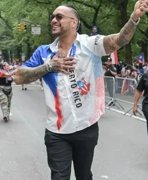 Damian Priest The Puerto Rican Day White Shirt