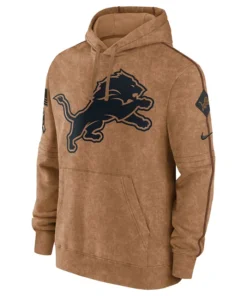 Detroit Lions Salute To Service Pullover Hoodie