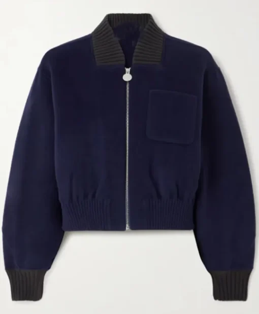 Emily Alabi FBI S07 Blue Bomber Jacket
