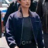 FBI S07 Emily Alabi Blue Bomber Jacket