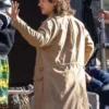 Gaten Matarazzo Stranger Things S05 Beige Coat