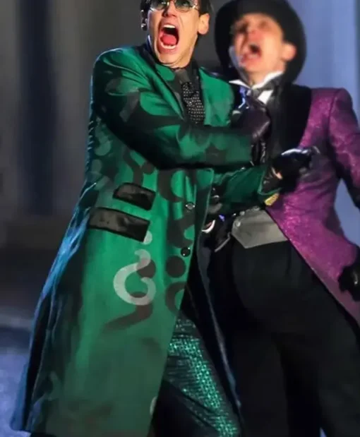 Gotham Cosplay The Riddler S05 Green Coat
