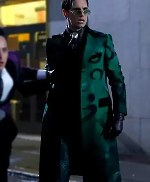 Gotham The Riddler S05 Green Cosplay Coat