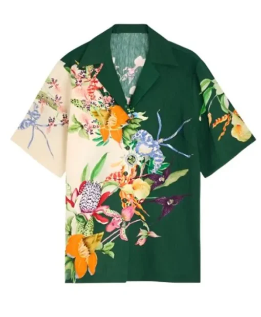 Hacks S04 Hannah Einbinder Floral Green Shirt