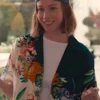 Hacks S04 Hannah Einbinder Green Floral Shirt
