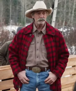 Heartland 2007 Shaun Johnston Red Plaid Jacket