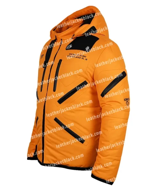 Hideo Kojima Death Stranding 2 Orange Jacket