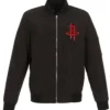 Houston Rockets Lightweight Black Bomber Jacket