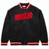 Houston Rockets Lightweight Black Varsity Jacket