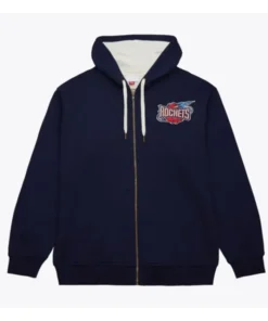 Houston Rockets Playoff Win 2.0 Navy Blue Hoodie