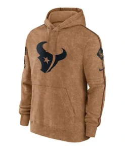 Houston Texans Salute to Service Club Brown Hoodie