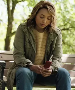 If I Run 2025 Kat Graham Green Jacket