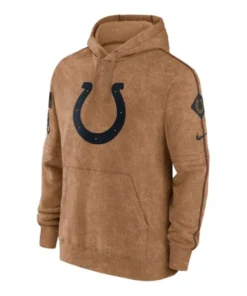 Indianapolis Colts Salute to Service Club Brown Hoodie