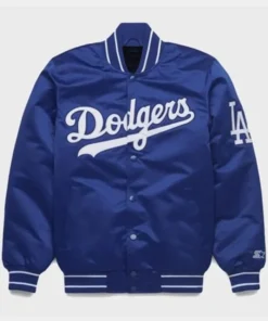 LA Dodgers Homage Starter Blue Varsity Jacket