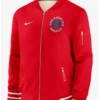 Los Angeles Angels Red City Connect Bomber Jacket