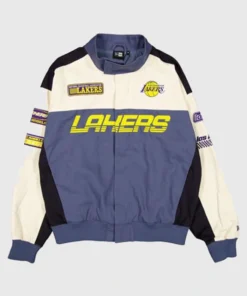 Los Angeles Lakers Motorsports Varsity Jacket
