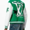 Louis Vuitton Green Letterman Varsity Jacket
