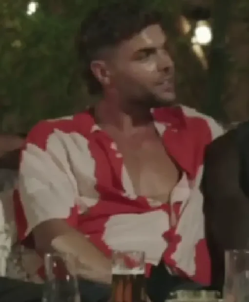 Love Island UK S12 Harry Hamlin Red Shirt