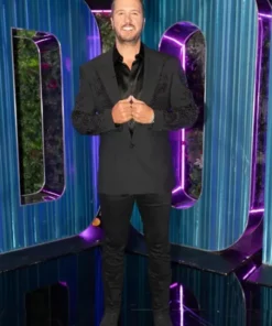 Luke Bryan American Idol S21 Embellished Blazer