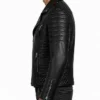 Men’s Biker Black Vintage Leather Jacket