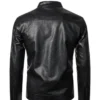 Men’s Vintage Biker Black Leather Jacket