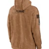 NFL Houston Texans Salute To Service Club Brown Pullover Fleece Hoodie