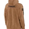 NFL Los Angeles Chargers Salute To Service Club Brown Pullover Fleece Hoodie