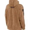 NFL San Francisco 49ers Salute To Service Brown Fleece Pullover Hoodie